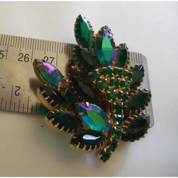 DeLizza & Elster “Juliana” torch brooch